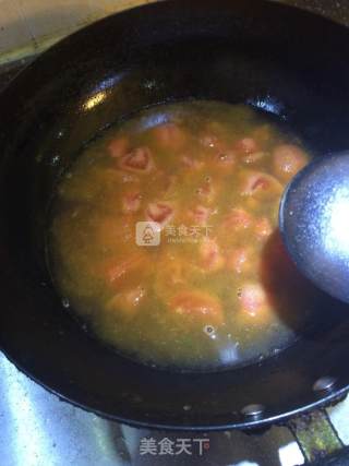 Tomato Meatball Noodle recipe