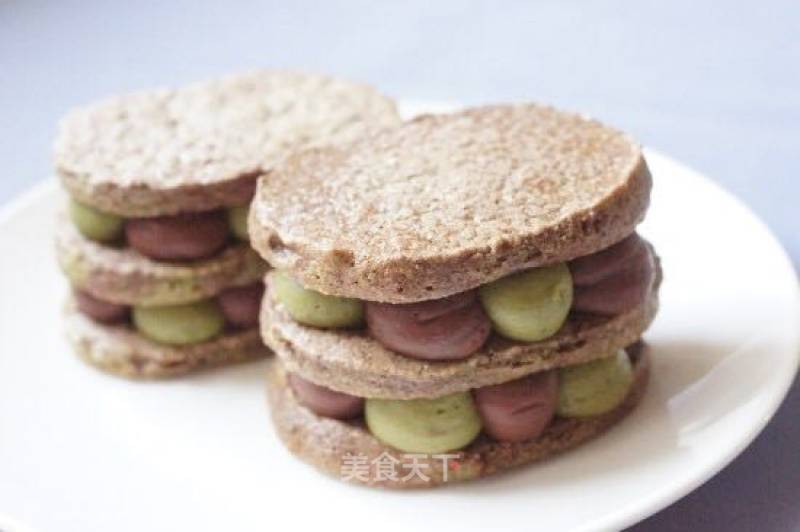#aca Fourth Session Baking Contest# Makes Erotic Cocoa Matcha Dakusi recipe