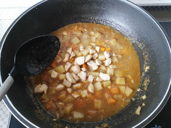 Curry Chicken Rice Bowl recipe