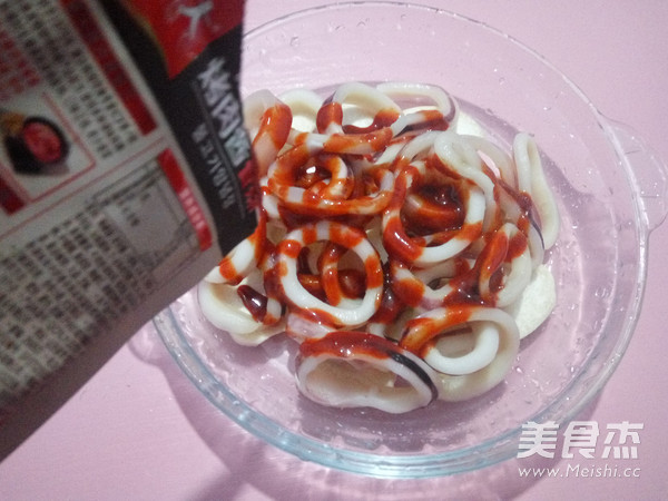 Spicy Squid Ring recipe