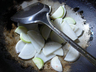 Lamb Stir-fried Radish recipe