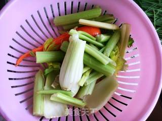 Celery Three Shreds recipe