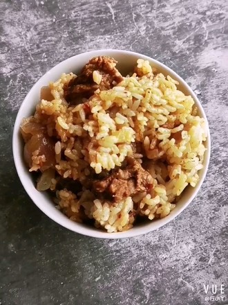 Beef, Onion and Potato Braised Rice recipe