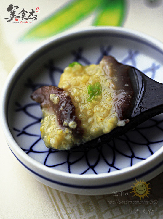 Sea Cucumber Rice Porridge recipe
