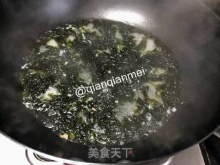 [shandong] Fresh Seaweed Egg Soup recipe