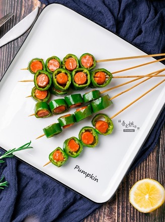 Grilled Chili Ham Skewers recipe