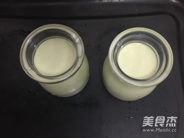 Matcha Baked Pudding recipe