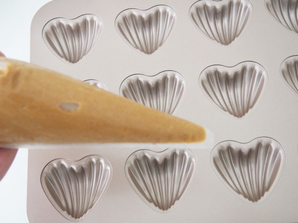 Heart Shaped Coffee Madeleine recipe