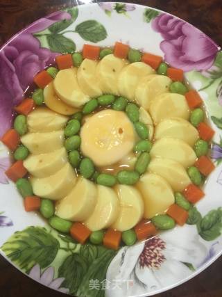 Japanese Tofu Steamed Egg recipe