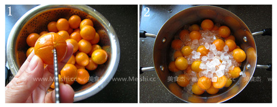 Candied Kumquat recipe