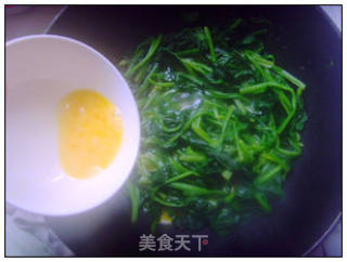 Spinach in Clear Soup. recipe