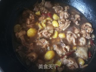 Chestnut Stewed Chicken Drumsticks recipe