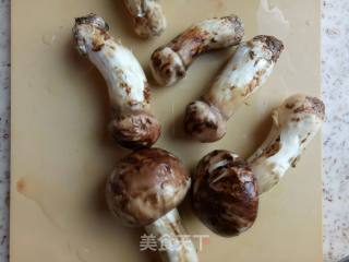 Steamed Egg with Matsutake recipe