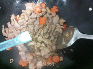 Broccoli Pork in Claypot recipe