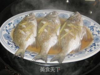 Steamed Kaji Fish recipe