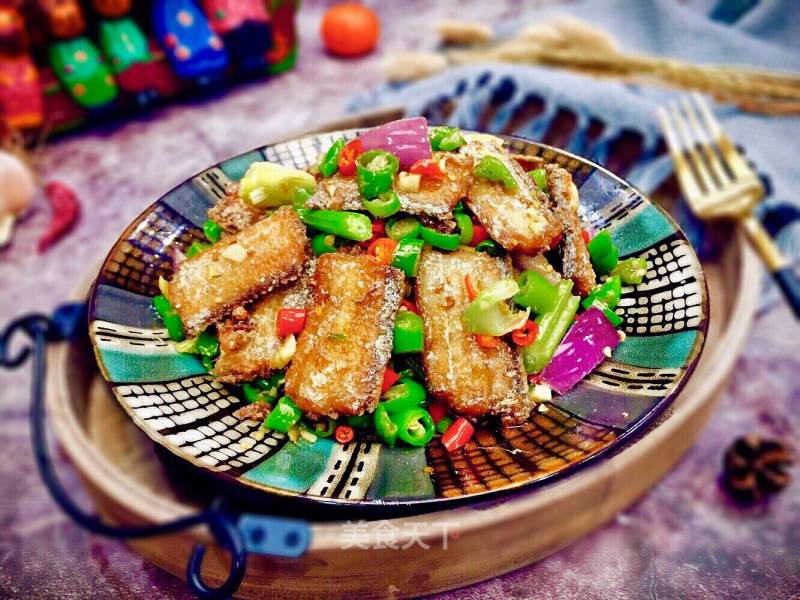 #吉祥年夜菜#daidaiyouyu Shuangjiao Twice-cooked Octopus recipe