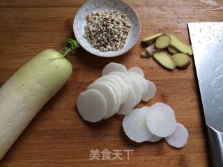 White Radish and Barley Soup recipe