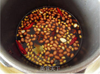 Fennel Chopped Marinated Peanuts recipe