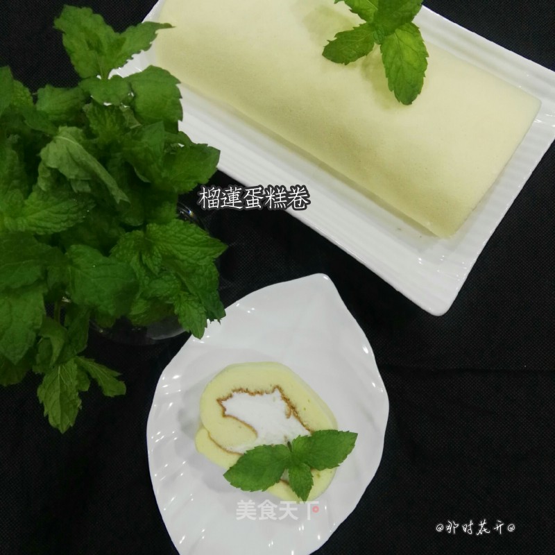 Durian Cake Roll recipe