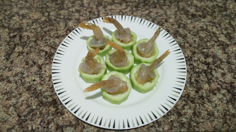 Loofah Shrimp Cup recipe
