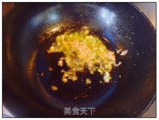 Stir-fried Chrysanthemum with Dried Shrimp Skins. recipe