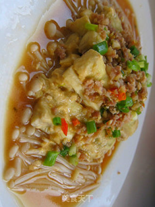 [winter Healthy Vegetable] Reduce Fat and Improve Immunity-steamed Golden Eggplant recipe