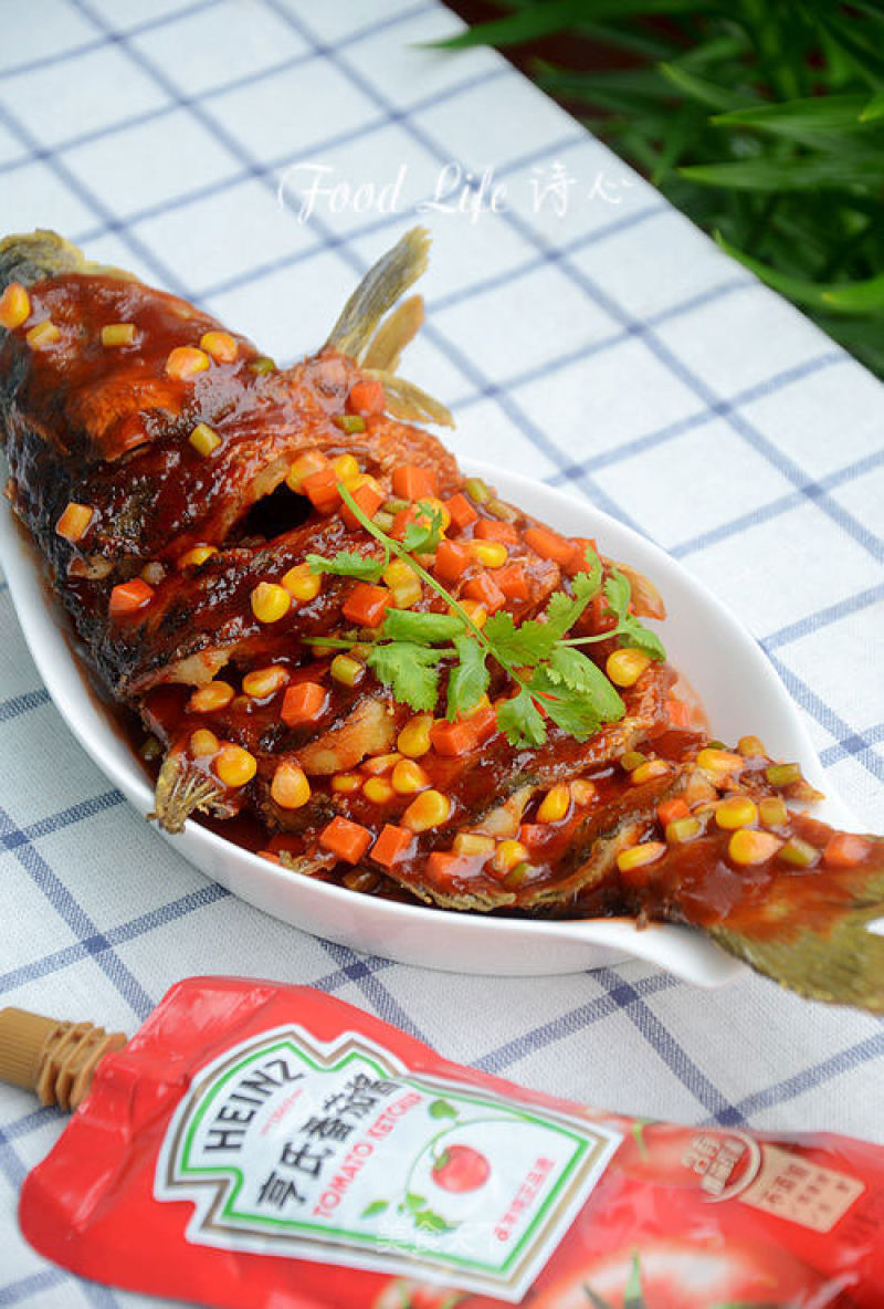 【sweet and Sour Fish in Tomato Sauce】 recipe