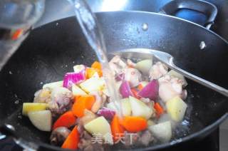 Three Yellow Curry Chicken recipe