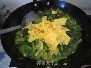 Red-billed Green Parrots that are Planted in Autumn and Harvested in Spring --- Stewed Spinach recipe