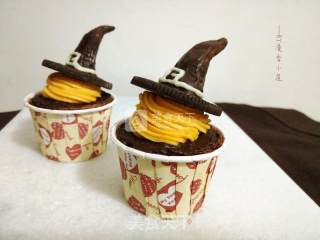 Witch Hat Cup Cake recipe