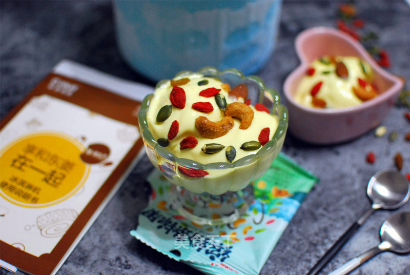 Colorful Fruit Durian Ice Cream recipe