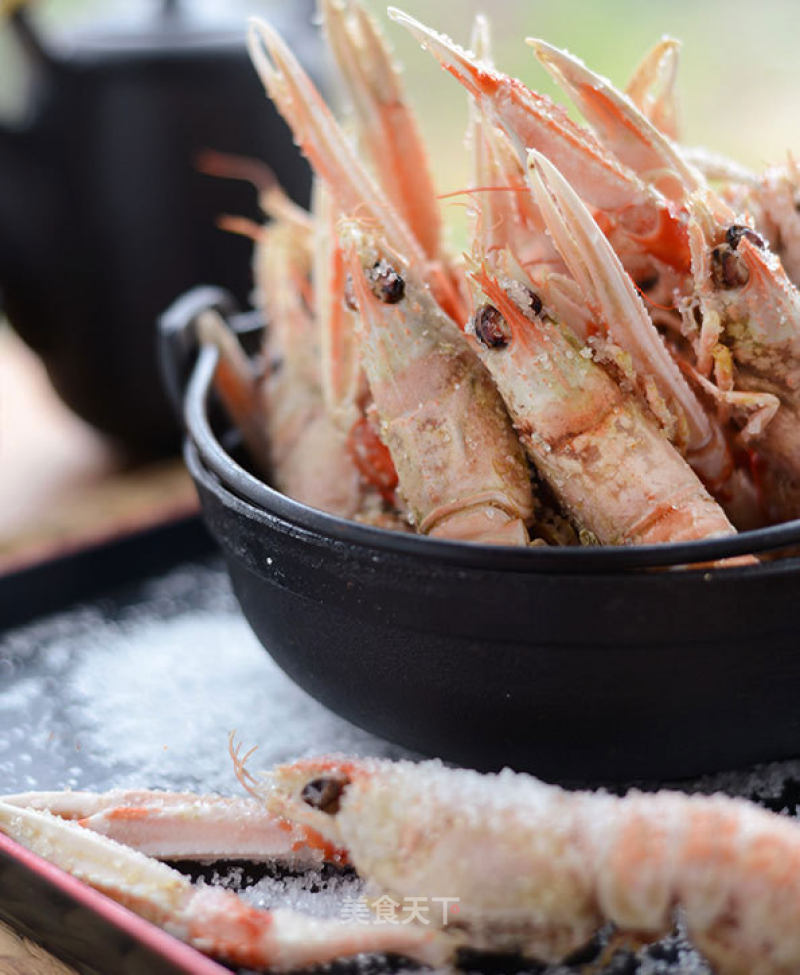 Salt Baked Crawfish recipe