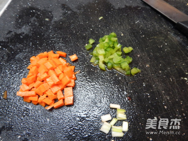 Fried Rice with Minced Meat recipe