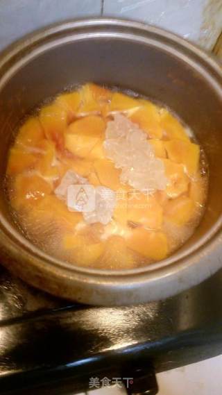 Canned Yellow Peach with Rock Sugar recipe