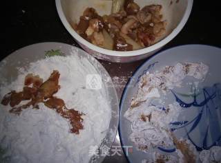 Crispy Chicken Salad Rice recipe