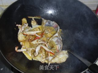 Fried Crab with Egg recipe