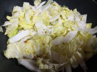 Stir-fried Chinese Cabbage with Oil Dumpling recipe