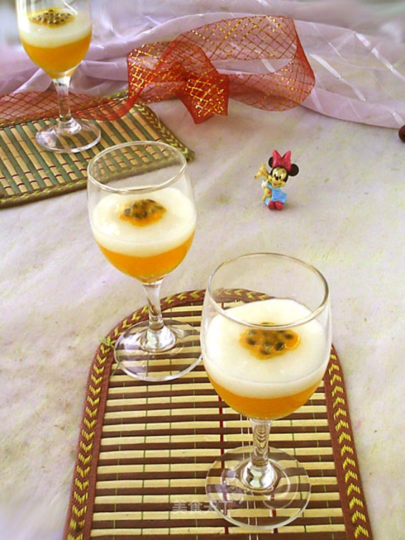 Passion Fruit Coconut Milk Jelly recipe