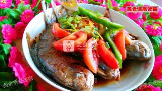 Braised Golden Pomfret recipe