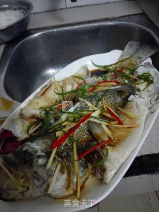 Steamed Sea Bass recipe