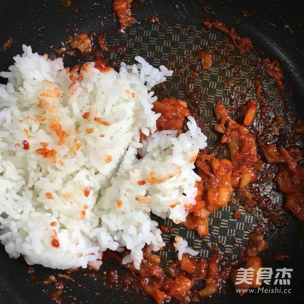 Korean Kimchi Fried Rice recipe