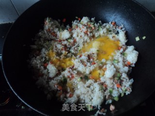 Chicken Egg Fried Rice recipe