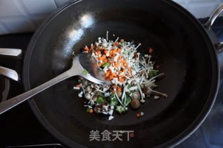 Okra and Mushroom Curry Fried Rice recipe