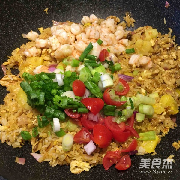 Thai Pineapple Fried Rice recipe