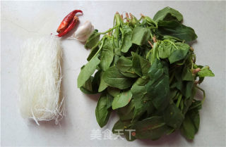 Spinach Mixed Vermicelli recipe