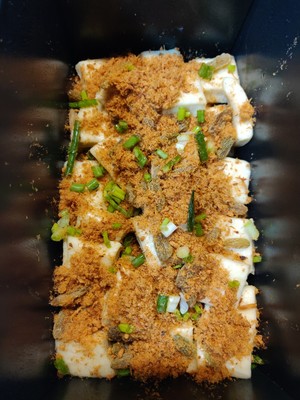 Scallion Pork Floss Toast recipe