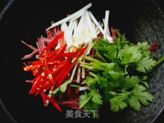 Shredded Beef with Cold Dressing recipe