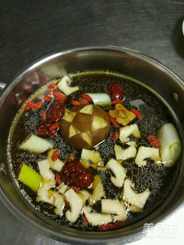Health Mushroom Soup Pot recipe