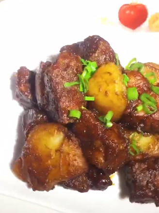 Roast Potatoes and Beef recipe