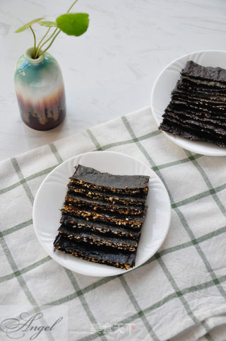 Honey Sesame Sandwich Seaweed Crisp recipe